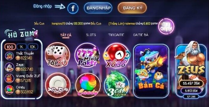 Bộ sưu tập game hoành tráng tại Hu99 Pro